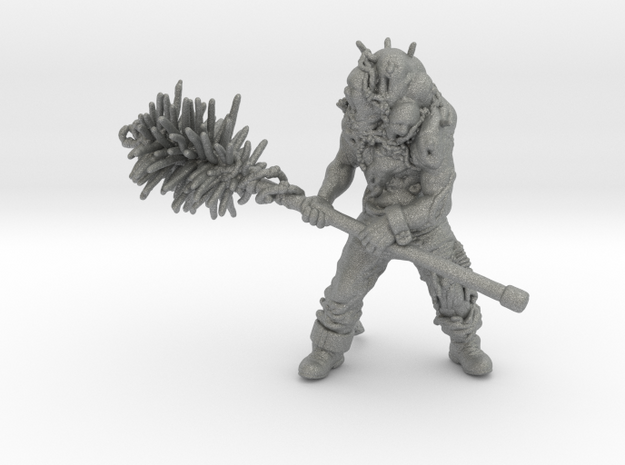 REV Executioner miniature model fantasy horror rpg in Gray PA12