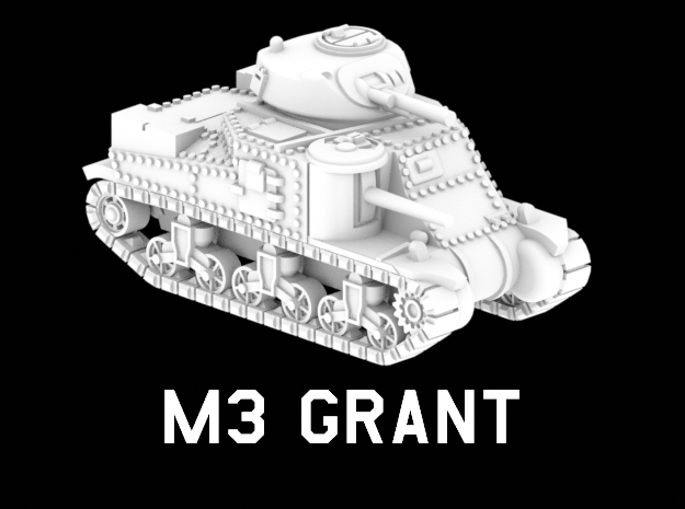 M3 Grant in White Natural Versatile Plastic: 1:220 - Z