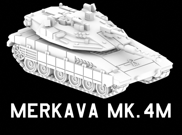 Merkava Mk.4M Windbreaker in White Natural Versatile Plastic: 1:220 - Z