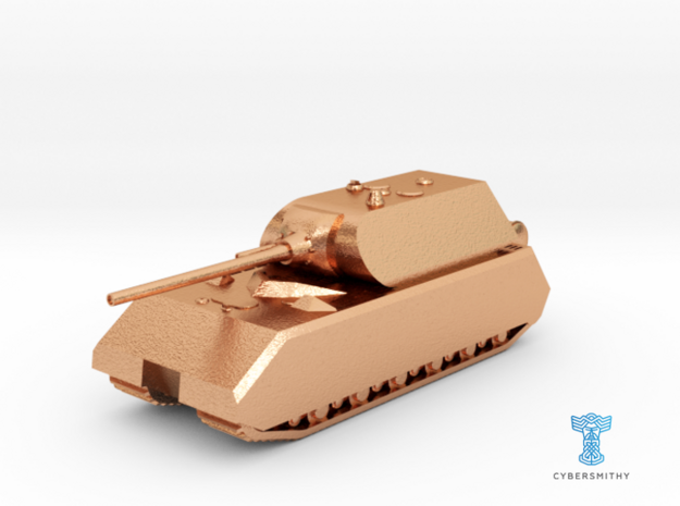 Tank - Panzer VIII Maus - size Large in Natural Bronze