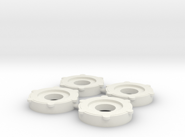 Origin SPG bearing holder in White Natural Versatile Plastic