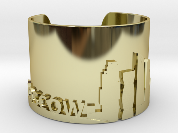 Moscow Skyline Bracelet in 18K Yellow Gold