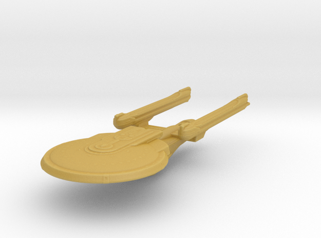 Excelsior Class (NCC-1701-B Type) 1/8500 AW in Tan Fine Detail Plastic