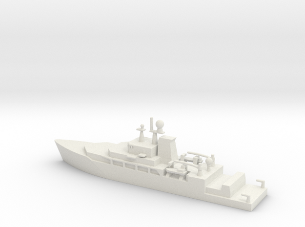 1/1250 Scale USNS Pathfinder T-AGS 60 in White Natural Versatile Plastic
