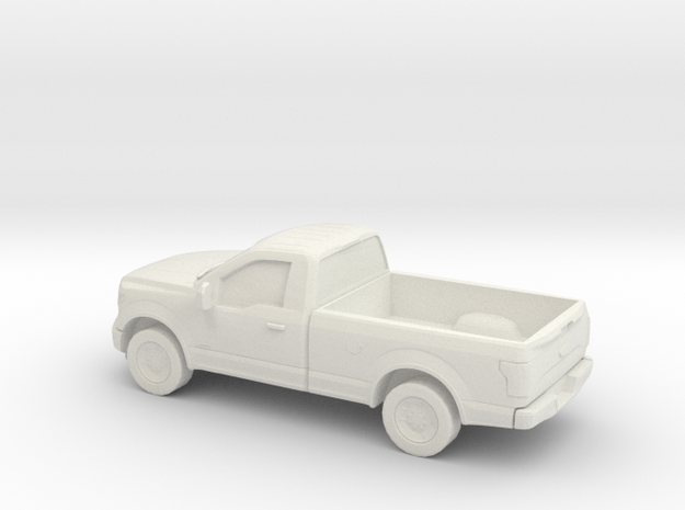 1/64 2015 Ford Single Cab Shell in White Natural Versatile Plastic