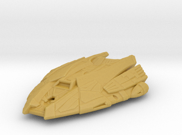 Klingon Escort (Goroth's Ship) 1/2500 Attack Wing in Tan Fine Detail Plastic
