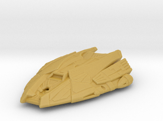 Klingon Escort (Goroth's Ship) 1/2500 in Tan Fine Detail Plastic