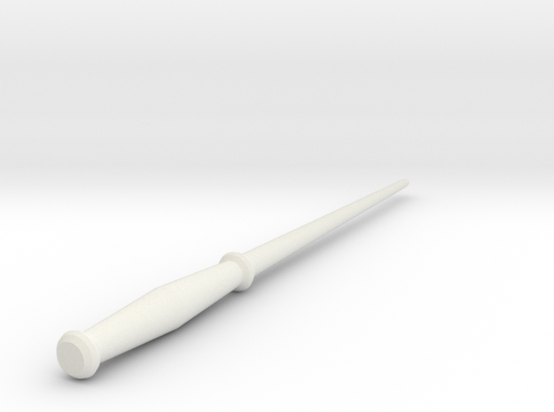 Wand - Basic in White Natural Versatile Plastic