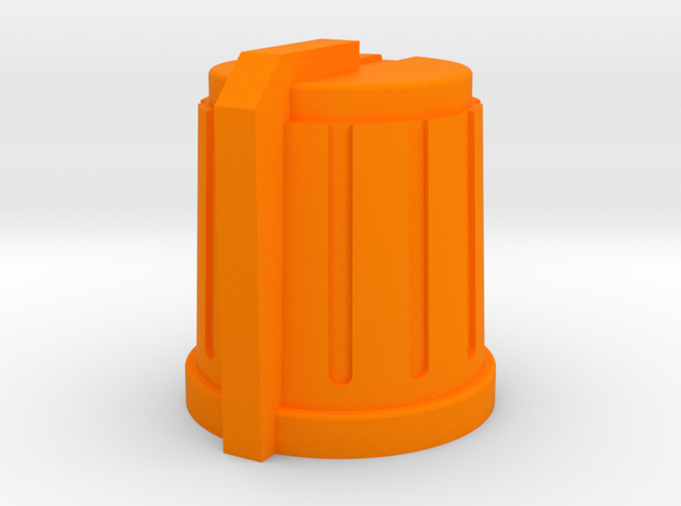 Tascam 34B Control Knob in Orange Processed Versatile Plastic