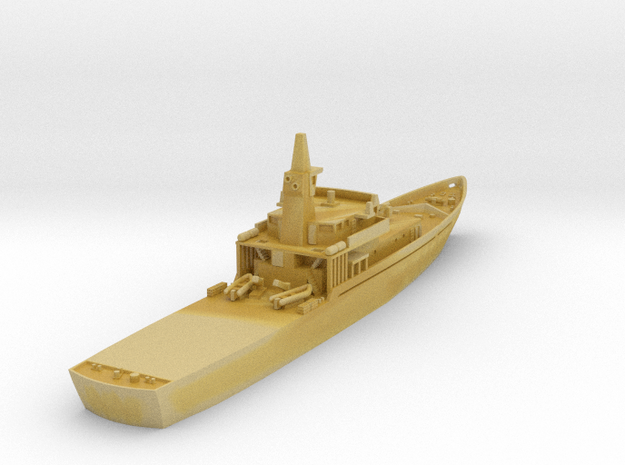 Royal Navy Castle Class OPV in Tan Fine Detail Plastic: 1:700