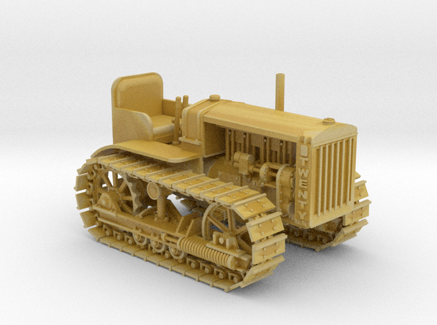 Tractor dozer Twenty h.p. crawler bulldozer in Tan Fine Detail Plastic: 1:87 - HO