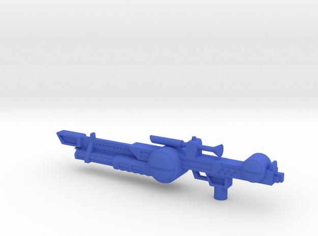 CD Scattorshot Rifle Transformers in Blue Processed Versatile Plastic: Small