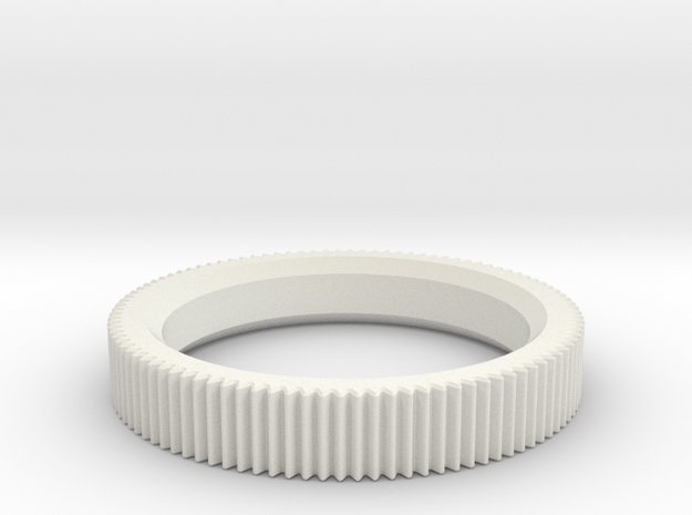M38 - air filter element in White Natural Versatile Plastic