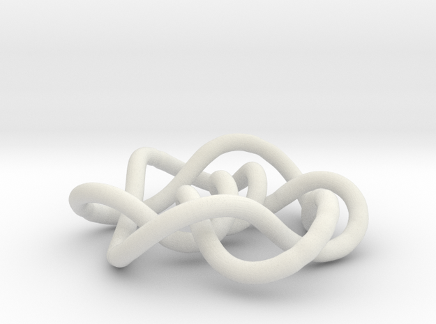 Prime Knot 9.35 in White Natural Versatile Plastic
