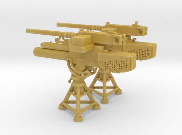 1/87 Scale Mk 2 81mm Mortar with 50 Cal in Tan Fine Detail Plastic