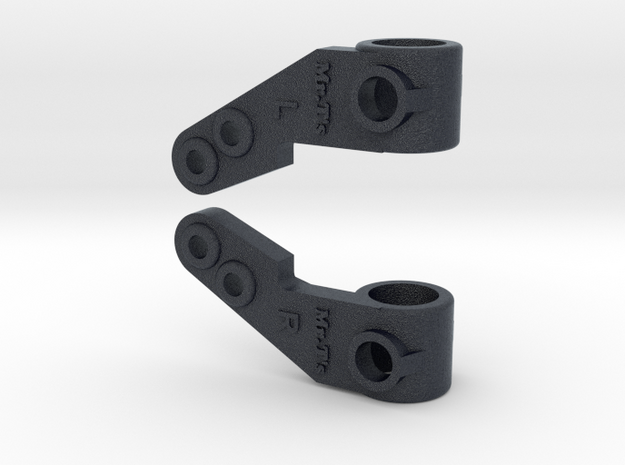 Kyosho Triumph TM-2 Knuckle twin hole pair in Black PA12