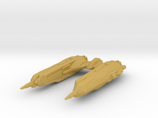 Klingon Chargh Class 1/15000 in Tan Fine Detail Plastic