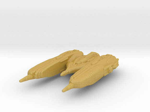 Klingon Jach Class 1/20000 Attack Wing in Tan Fine Detail Plastic