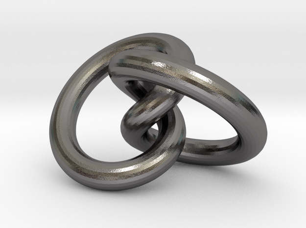 Optimized Rolling Knot - small metal in Processed Stainless Steel 17-4PH (BJT)