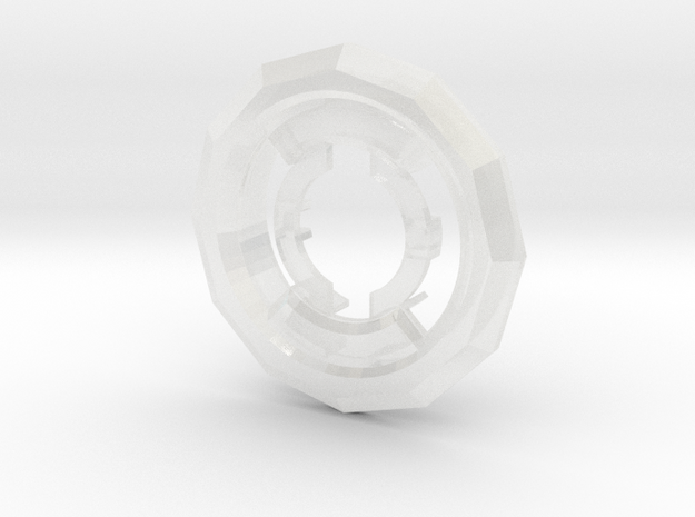 Clear Wheel - God in Clear Ultra Fine Detail Plastic