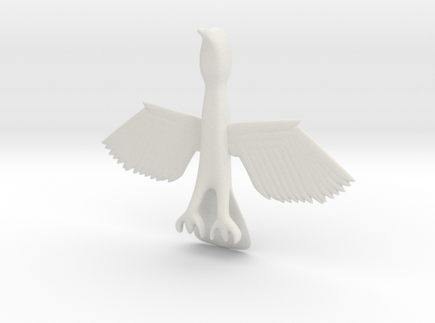 Big Bird in White Natural Versatile Plastic
