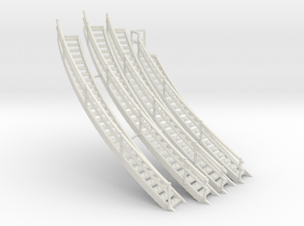 model 60 bin stairs 64th in White Natural Versatile Plastic