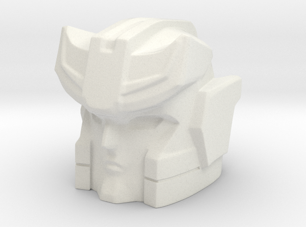Prowl head 20mm for Lego in White Natural Versatile Plastic