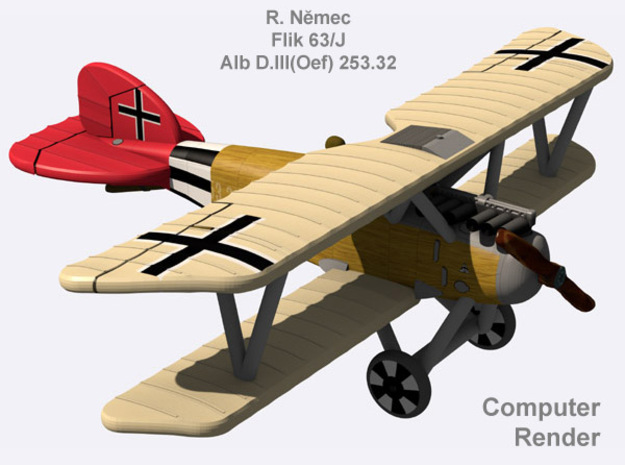 Rudolf Němec Albatros D.III(Oef) [full color]