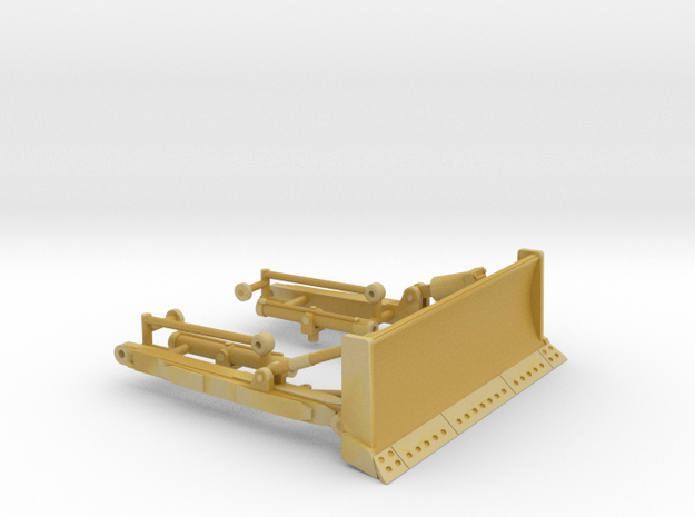 1/64th Cat D5 type straight blade in Tan Fine Detail Plastic