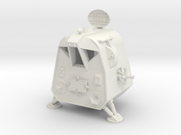 Lost in Space - Space Pod - 1.35 scale in White Natural Versatile Plastic