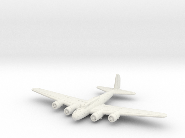 1:285 USAAF B-17D in White Natural Versatile Plastic