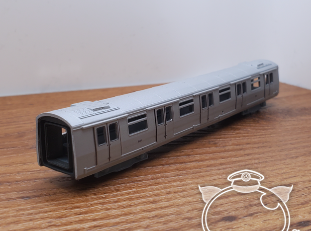 [1/160 ~ Car B] 都城嘉慕列車 / HK MTR Metro Cammell EMU in Clear Ultra Fine Detail Plastic