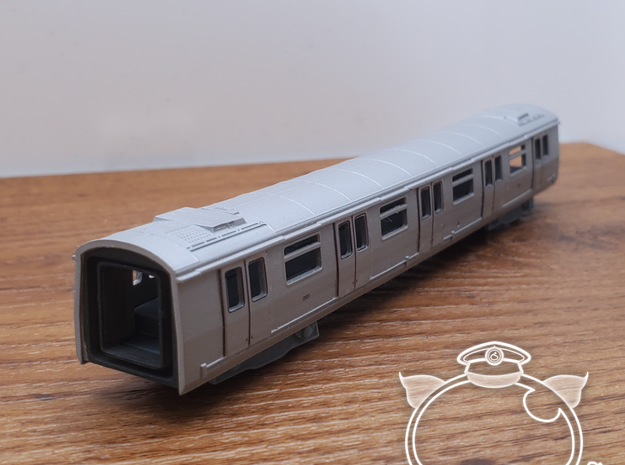 [1/160 ~ Car D] 都城嘉慕列車 / HK MTR Metro Cammell EMU in Clear Ultra Fine Detail Plastic