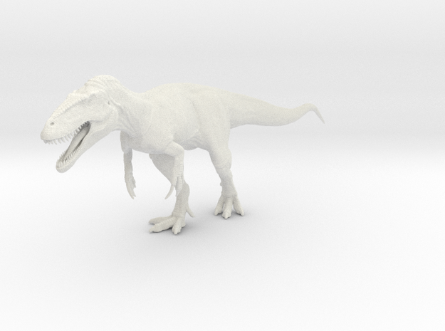 Torvosaurus_old version in White Natural Versatile Plastic