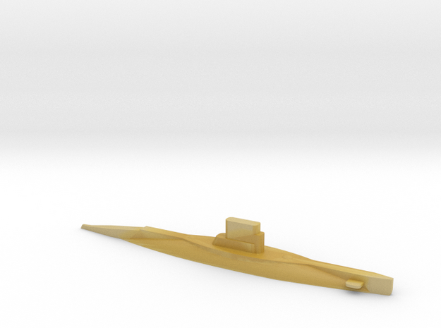 1/700 Scale USS O-Class Submarine Waterline in Tan Fine Detail Plastic