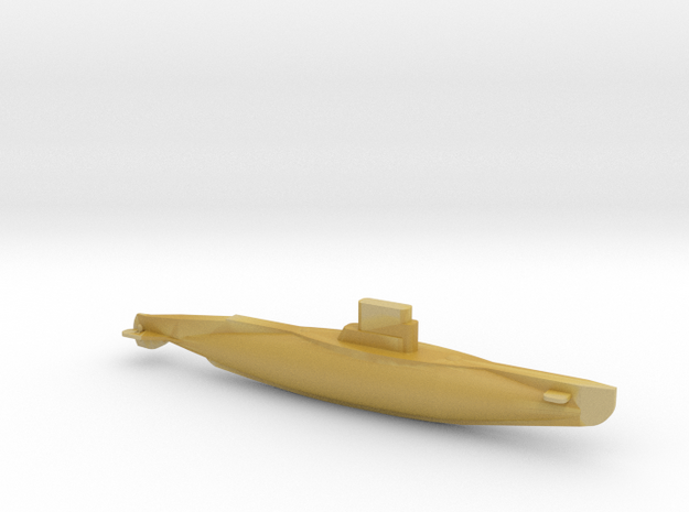 1/700 Scale USS O-Class Submarine in Tan Fine Detail Plastic