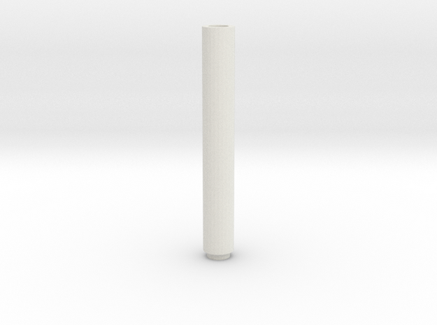 tube in White Natural Versatile Plastic