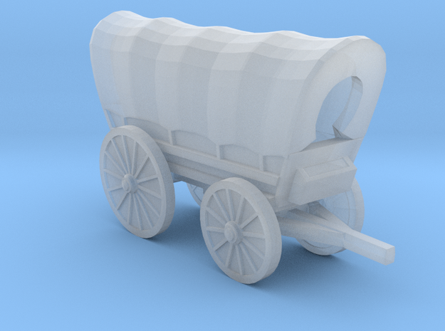 Covered Wagon (Z-Scale) in Smooth Fine Detail Plastic