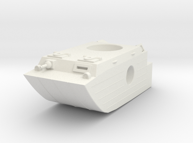 AWA amphib mech hull in White Natural Versatile Plastic