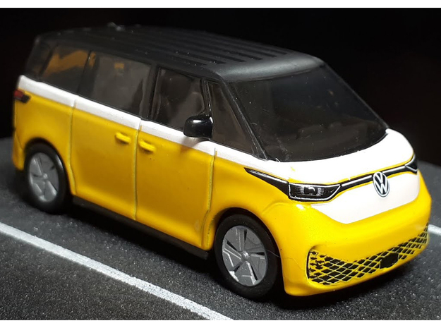 11x5 VW-ID-Buzz in Tan Fine Detail Plastic
