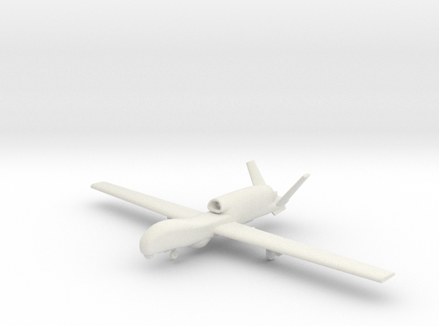 Northrop Grumman MQ-4C Triton (5x10cm) in White Natural Versatile Plastic