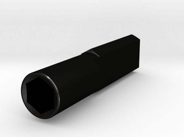 4mm Precision Bit Leatherman Adapter in Matte Black Steel