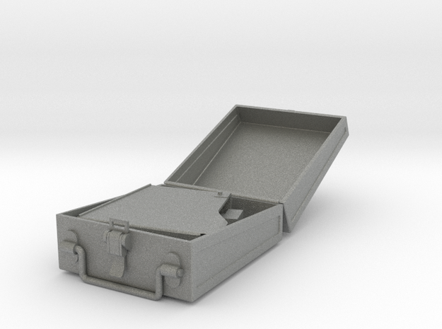 1/6 ammo box for 36M Solothurn open in Gray PA12