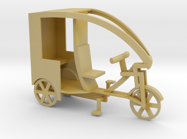 pc43-pedicab-slim in Tan Fine Detail Plastic