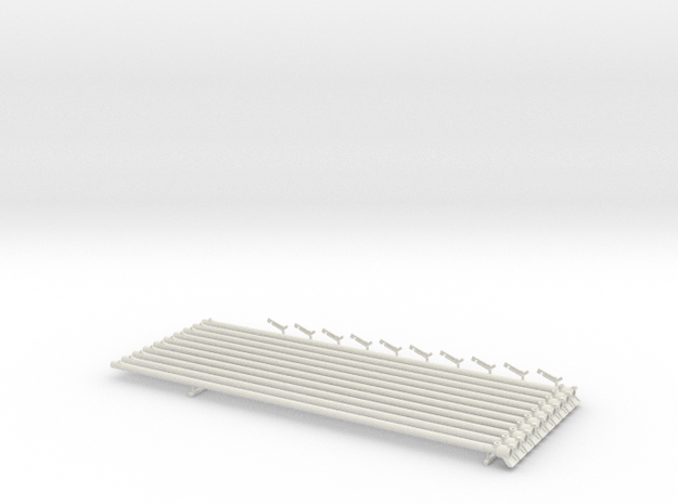 Beregeningsbuizen 4'' 1.32 10x in White Natural Versatile Plastic: 1:32