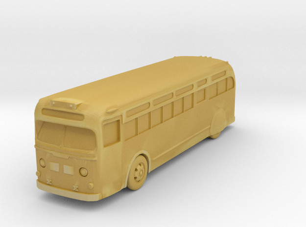 General Motors TDH 5103 Bus - Nscale in Tan Fine Detail Plastic