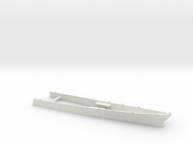 1/700 USS Salt Lake City (1945) Bow Waterline in White Natural Versatile Plastic