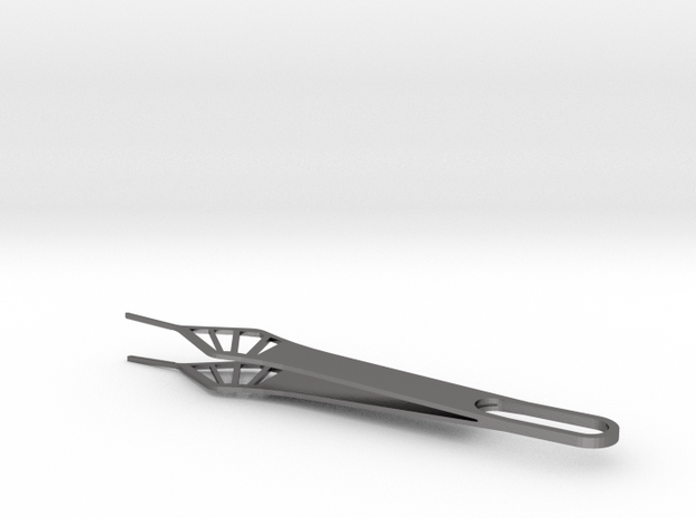 Round point Tweezers in Processed Stainless Steel 316L (BJT)