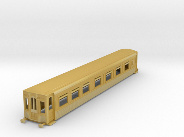 o-148fs-met-railway-pullman-car in Tan Fine Detail Plastic