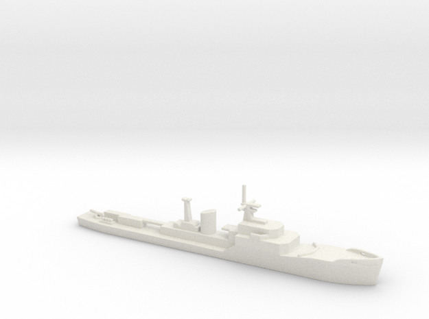 1/1250 Scale HMS Type 14 Frigate in White Natural Versatile Plastic